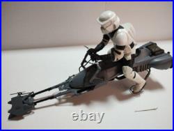 STAR WARS Speeder Bike SET All Painted 112 BANDAI Model Kit