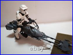 STAR WARS Speeder Bike SET All Painted 112 BANDAI Model Kit