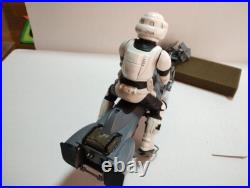STAR WARS Speeder Bike SET All Painted 112 BANDAI Model Kit
