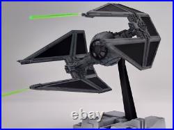 STAR WARS Tie Interceptor All Painted 172 BANDAI Model Kit