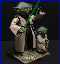 STAR WARS YODA SET 16 All Painted BANDAI Model Kit