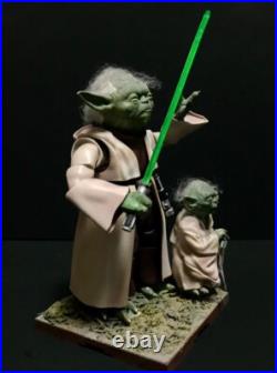 STAR WARS YODA SET 16 All Painted BANDAI Model Kit