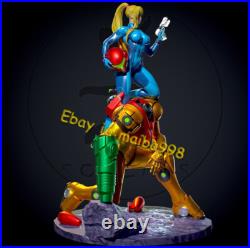 Samus Aran with NSFW 3D Print Garage Kit Figure Model Kit Unpainted Unassembled