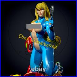 Samus Aran with NSFW 3D Print Garage Kit Figure Model Kit Unpainted Unassembled