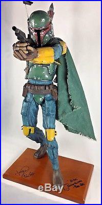 Screamin 1994 Star Wars BOBA FETT 1/4 Scale COMPLETED! Model Statue AUTOGRAPHED