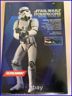 Screamin STAR WARS Stormtrooper Model Figure Kit Screamin Sofubi Kit Stormtroope