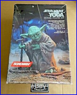 Scremin' 1/4 Scale Star Wars Yoda Soft Vinyl Model Kit New In Opened Box