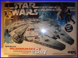 Sealed 1979 MPC Star Wars Han Solo's Lighted Millennium Falcon. Model # 1-1925