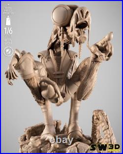 Sebulba 3D Printed Figure, Unpainted Dug Podrace Model Kit