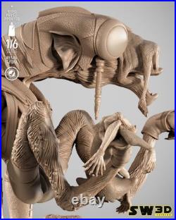 Sebulba 3D Printed Figure, Unpainted Dug Podrace Model Kit