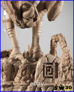 Sebulba 3D Printed Figure, Unpainted Dug Podrace Model Kit