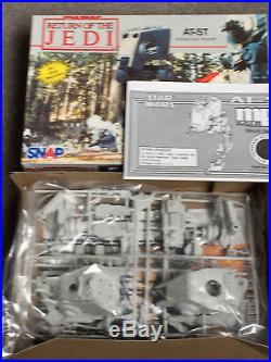 Set of 3 MPC/ERTL Star Wars kits. X-wing, Y-wing and AT-ST from ROTJ. NEW