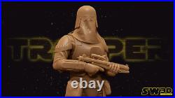 Snowtrooper 3D Printed Figure, Star Wars Empire Resin Statue, Unpainted