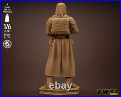 Snowtrooper 3D Printed Figure, Star Wars Empire Resin Statue, Unpainted