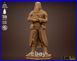Snowtrooper 3D Printed Figure, Star Wars Empire Resin Statue, Unpainted