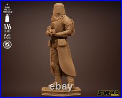 Snowtrooper 3D Printed Figure, Star Wars Empire Resin Statue, Unpainted
