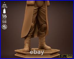 Snowtrooper 3D Printed Figure, Star Wars Empire Resin Statue, Unpainted