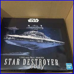 Star Destroyer 1/5000 Kit NEW Bandai STAR WARS Lighting Model Limited FS