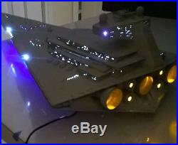 Star Destroyer model with LED lighting Professional Built