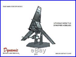Star Wars 172 scale Incom T-16 Skyhopper model kit