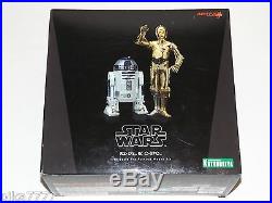 Star Wars 1/10 R2-D2 & C-3PO Kotobukiya ArtFX+ pre-painted model kit statue