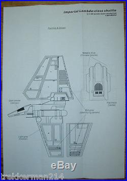 Star Wars 1/144 Lambda Class Shuttle Resin Model Kit