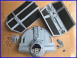 Star Wars 1/24 Studio Scale Vader Tie X1 Built Painted And Lighted Model