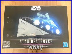 Star Wars 1/5000 STAR DESTROYER LIGHTING MODEL FIRST PRODUCTION LIMITED Japan