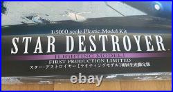 Star Wars 1/5000 STAR DESTROYER LIGHTING MODEL FIRST PRODUCTION LIMITED Japan