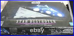 Star Wars 1/5000 Star Destroyer Lightning Model Bandai First Production 12 LED