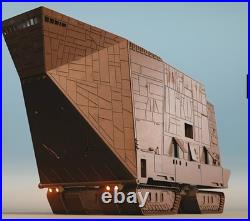 Star Wars 1/72 Jawa Sand Crawler Huge 3d Model Kit 23x11x8 Full Interior