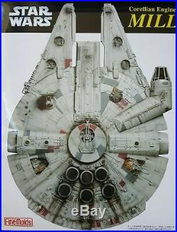 Star Wars 1/72 Millennium Falcon Model Kit Fine Molds figures Han Solo Chewbacca