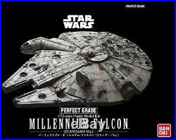 Star Wars 1/72 Perfect Grade MILLENNIUM FALCON Plastic Model Kit Standard Ver