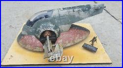 Star Wars AMT model kit. Slave 1, Boba diorama, Expertly painted, weathered