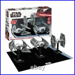 Star Wars AT-AT Snowspeeder AND TIE fighter 3D Model Kit Set Puzzle