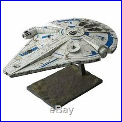 Star Wars BANDAI Millennium Falcon Solo 1/144 Scale Plastic Model Kit