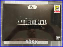 Star Wars B-Wing Starfighter Limited Edition 1/72 Scale Plastic Model Kit Bandai Star Wars B-Wing Starfighter Limited Edition 1/72 Scale Plastic Model Kit Bandai