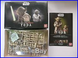 Star Wars Bandai Star Wars Star Wars 1/6 & 1/12 Yoda Model Kit BNIB from Japan