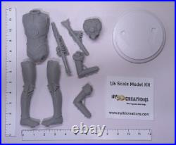 Star Wars Bounty Hunters 4-Lom Resin Model Kit 1/8 1/6 Scale