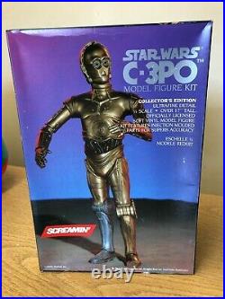 Star Wars C3P0 C-3P0 Model Kit Toy Figure Screamin' Collectible 1/4 Vintage