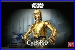 Star Wars C-3PO Bandai Plastic Model Kit 1/12 from Japan