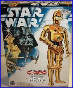 Star Wars C-3po Model Kit Made By Dennys Fisher In 1978 (dj)