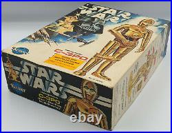 Star Wars C-3po Model Kit Made By Kenner In 1977. German Box / Uk Instructions