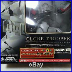Star Wars Clone Trooper 1/7 scale pre-painted soft vinyl model kit limited