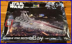 Star Wars Clone War Republic Star Destroyer Scale Model Kit 1/2700 85-6458