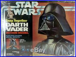 Star Wars Darth Vader Snap Together Action Model Kit MINT MPC 1978