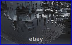 Star Wars Death Star 2 W Base 23 1/544 3d Model Kit Huge W Ceiling Hook