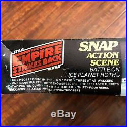 Star Wars Empire Strikes Back Snap Action Scene Model Kit 1981 Ice Plant Hoth