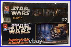 Star Wars Encounter With Yoda On Dagobah Kit & Slave 1 Model Kits (bp)