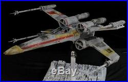 Star Wars Eps 4 Studio Scale X-wing Red 2 Built and Lit Model withCustom Base